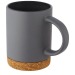 425 ml Neiva-Tasse aus Keramik mit Korkboden Geschäftsgeschenk