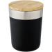 Gobelet 30cl en inox à isolation sous vide et couvercle bambou, mug et gobelet à couvercle publicitaire