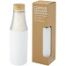Bouteille de 540ml en acier inoxydable avec cuivre et isolation par le vide avec couvercle en bambou cadeau d’entreprise