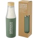 Bouteille de 540ml en acier inoxydable avec cuivre et isolation par le vide avec couvercle en bambou cadeau d’entreprise