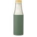 Bouteille de 540ml en acier inoxydable avec cuivre et isolation par le vide avec couvercle en bambou cadeau d’entreprise