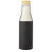 Bouteille de 540ml en acier inoxydable avec cuivre et isolation par le vide avec couvercle en bambou, bouteille publicitaire