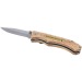 Couteau de poche en bois Dave avec clip de ceinture, couteau de sécurité pubblicitario