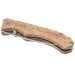 Couteau de poche en bois Dave avec clip de ceinture regalo d'azienda