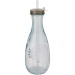 Miniatura del producto Botella de vidrio reciclado 60cl con pajita 2