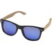 Lunettes de soleil polarisées miroir Hiru en rPET/bois dans coffret cadeau regalo d'azienda