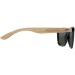 Gafas de sol polarizadas de espejo Hiru de rPET/madera en estuche de regalo regalo de empresa