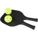 Product thumbnail Set of wooden rackets in a net bag 4