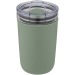 Gobelet en verre de 420 ml avec paroi extérieure en plastique recyclé, gadget écologique recyclé ou bio publicitaire
