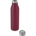 Bouteille de sport Harper 700ml en acier inoxydable avec boucle métallique, objet écologique publicitaire