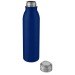 Bouteille de sport Harper 700ml en acier inoxydable avec boucle métallique cadeau d’entreprise