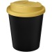 Gobelet recyclé Americano® Espresso Eco de 250ml avec couvercle anti-déversement, gadget écologique recyclé ou bio publicitaire