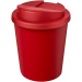 Recycelter Americano® Espresso Eco-Becher 250 ml mit verschüttungssicherem Deckel, ökologisches Gadget aus Recycling oder Bio Werbung