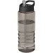 Bouteille de sport H2O Active® Eco Treble de 750ml avec couvercle à bec verseur, Gourde écologique publicitaire