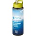 Bouteille de sport H2O Active® Eco Vibe de 850ml avec couvercle à bec verseur, gourde classique pubblicitario