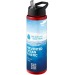 Bouteille de sport H2O Active® Eco Vibe de 850ml avec couvercle à bec verseur regalo d'azienda