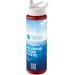 Bouteille de sport H2O Active® Eco Vibe de 850ml avec couvercle à bec verseur, gourde classique pubblicitario