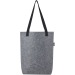 Felta Einkaufstasche mit breitem Boden mit 12 L Fassungsvermögen aus GRS-zertifiziertem recyceltem Filz, Filz Tasche Werbung