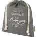 Sac cadeau moyen Pheebs en coton recyclé GRS 150 g/m² de 1,5 L, Moins de 1 euro reclame