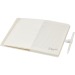 Ensemble carnet de notes format A5 et stylo bille, à partir de briques de lait recyclées, Dairy Dream, carnet avec stylo publicitaire