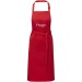 Tablier ajustable Andrea de 240g/m² avec bretelle réglable au cou, tablier publicitaire