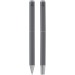 Ensemble-cadeau stylo bille et stylo roller Lucetto en aluminium recyclé cadeau d’entreprise