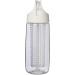 Bouteille de sport HydroFruit de 700 ml en plastique recyclé avec couvercle à bascule et infuseur cadeau d’entreprise