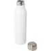Bouteille d'eau Harper de 700 ml en acier inoxydable certifié RCS avec boucle métallique, gourde métal pubblicitario