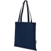 Sac shopping convention Zeus de 6L non tissé recyclé certifié GRS, Sac shopping durable publicitaire