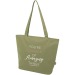 Sac shopping Panama de 20L avec fermeture éclair recyclé certifié GRS, Sac shopping durable publicitaire