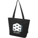Sac shopping Panama de 20L avec fermeture éclair recyclé certifié GRS, Sac shopping durable publicitaire