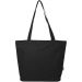 Sac shopping Panama de 20L avec fermeture éclair recyclé certifié GRS, Sac shopping durable publicitaire