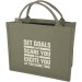 Sac shopping Pheebs recyclé de 400g/m² pour livre, Sac shopping durable publicitaire