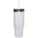 Mug isotherme Melbourne 1200ml certifié RCS avec paille cadeau d’entreprise