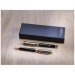Parure Legato stylo bille et stylo roller, Parure avec stylo roller publicitaire