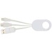 Câble de charge 4 en 1 Troop en plastique recyclé cadeau d’entreprise