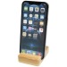Support téléphone Ebla en bambou, Porte-téléphone portable et support, socle, base pour smartphone pubblicitario
