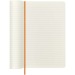 Carnet L Moleskine 100% VEGEA® Capri à couverture souple - ligné, Carnet Moleskine publicitaire