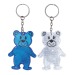 Nounours réflecteur, porte-clés réfléchissant publicitaire