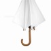 Parapluie automatique en bois avec manche, parapluie standard publicitaire