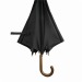 Parapluie automatique en bois avec manche, parapluie standard publicitaire