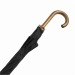 Parapluie automatique en bois avec manche, parapluie standard publicitaire