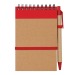 Carnet à spirale recyclé avec stylo cadeau d’entreprise