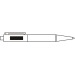 Stylo bille lumineux Luxograph Light, stylo lampe publicitaire
