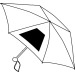 Mini parapluie ultra-plat bedrijfs cadeau