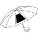 Hombre paraguas señor autoático, paraguas estándar publicidad