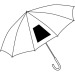 Paraguas automático, paraguas automático publicidad