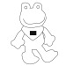 Miniature du produit Peluche grenouille 