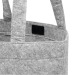 Sac salon en feutrine avec velcro, Sac en feutrine publicitaire