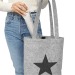 Sac salon en feutrine avec velcro cadeau d’entreprise